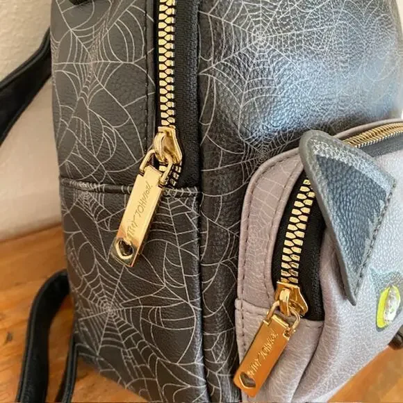 Betsey Johnson Halloween Vampire Cat Kitsch Mini Backpack - Picture 5 of 11